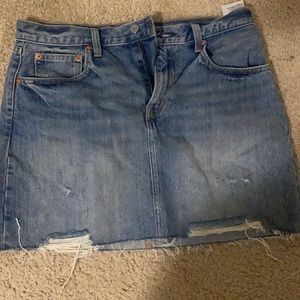 Denim skirt